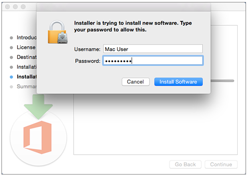 Installer Steps Mac